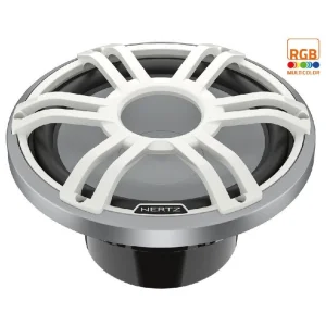 Subwoofer marino Hertz HMS 12 S4 LD SW de 12", color blanco