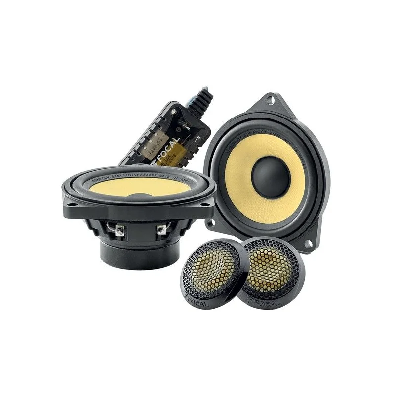 Focal IS BMW 100K, kit altavoces de 10cm, vías separadas, específico para BMW y Mini.