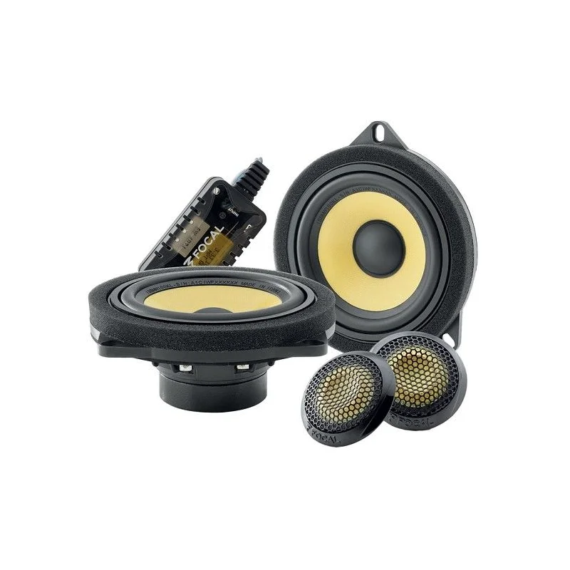 Focal IS BMW 100KL, altavoces de vías separadas, de 4", para BMW y Mini