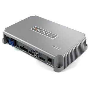 Hertz HMD8 DSP 24V, amplificador con DSP, potencia RMS 8 x 85 W o 4 x 260 W