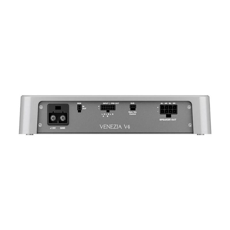 Hertz VENEZIA V4, amplificador marino de 4 canales, potencia máx. 1160W.
