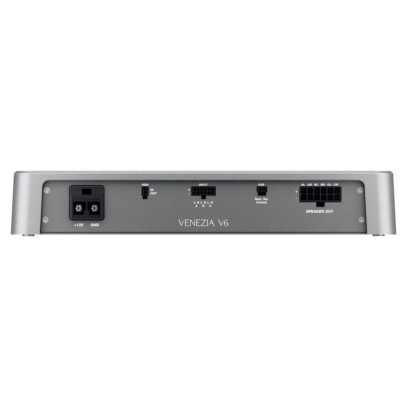 Hertz VENEZIA V6, amplificador de 6 canales, marino