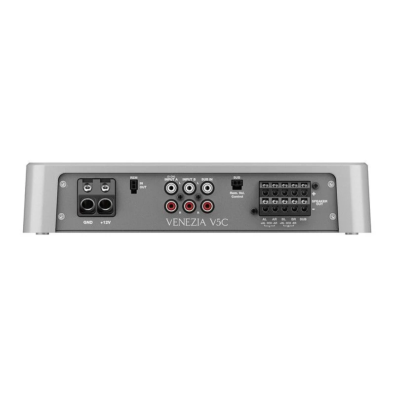 Hertz VENEZIA V5C 24V, amplificador, 5 canales, marino