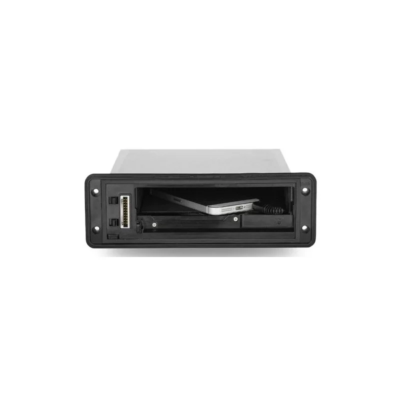 Aquatic AV AQ MP 5BT H, compartimento porta objetos y carga de teléfono