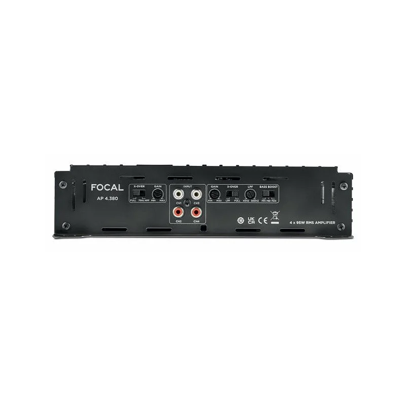 Focal AP 4.380, amplificador versátil, 4/3/2 canales