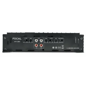 Focal AP 4.380, amplificador versátil, 4/3/2 canales