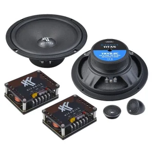 Hifonics TRX8.2C, altavoces 8", 2 vías, potencia máx. 250W