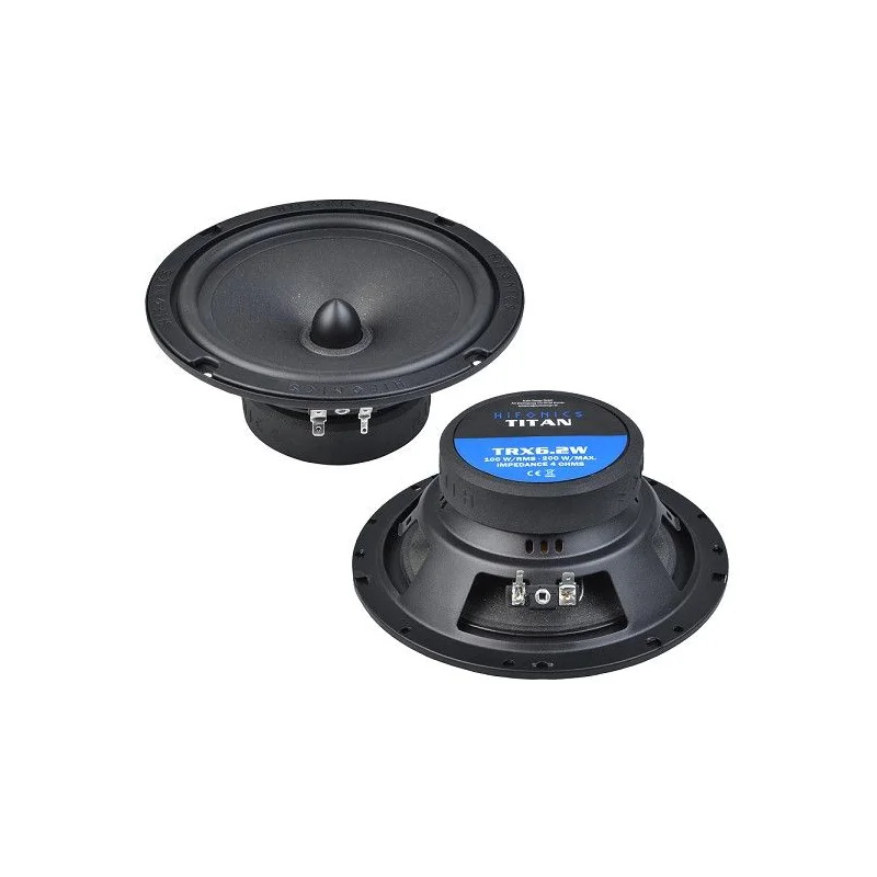Hifonics TRX6.2W, altavoces 16,5 cm, kickbass