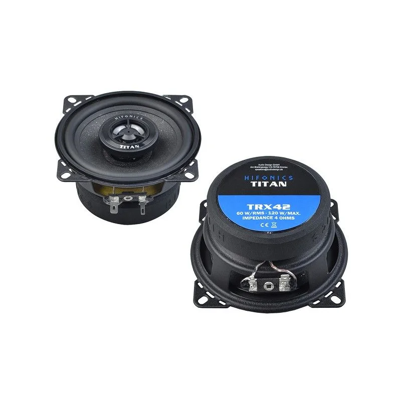Hifonics TRX42, altavoces 10cm, coaxiales