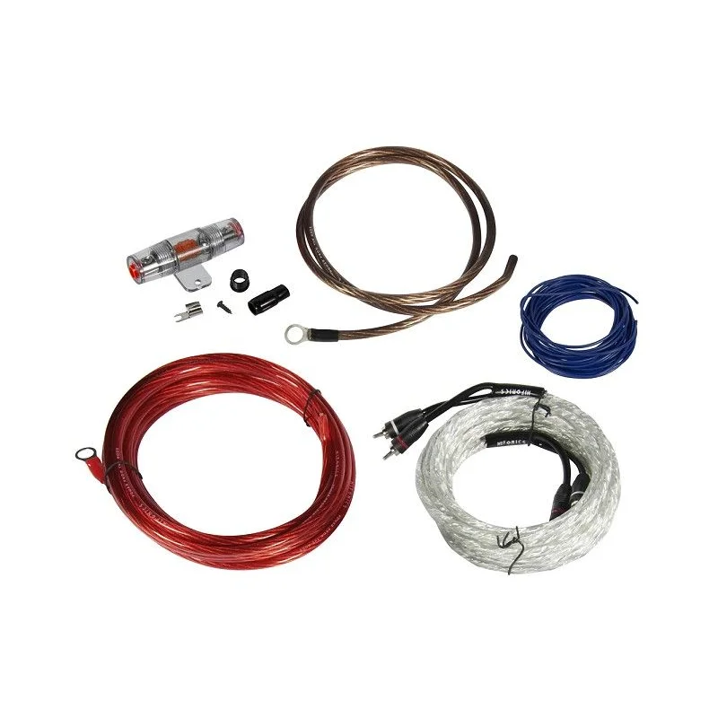 Hifonics HFX10WK, kit instalación amplificado