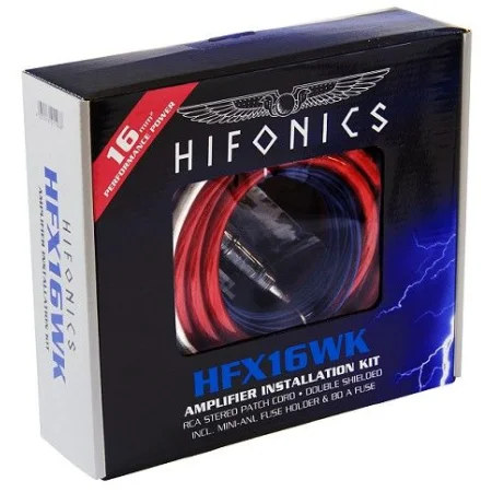 Hifonics HFX16WK, kit instalación amplificador 16mm²