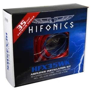 Hifonics HFX35WK, kit instalación amplificado