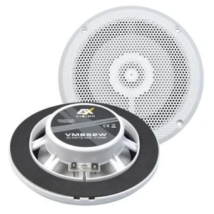 ESX Audio VMS52W, altavoces marinos color blanco, coaxiales, 13cm