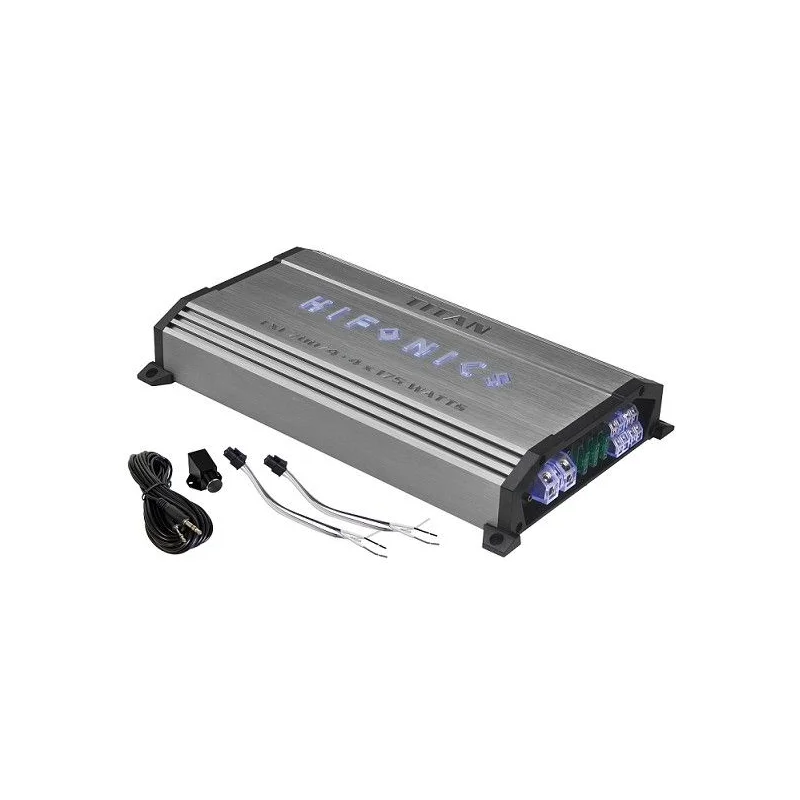 Hifonics TXE700/4, amplificador de 4 canales, clase A/B, analógico