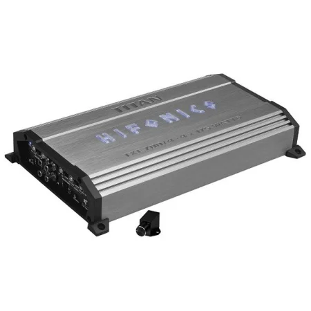 Hifonics TXE700/4, amplificador analógico, clase A/B de 4 canales