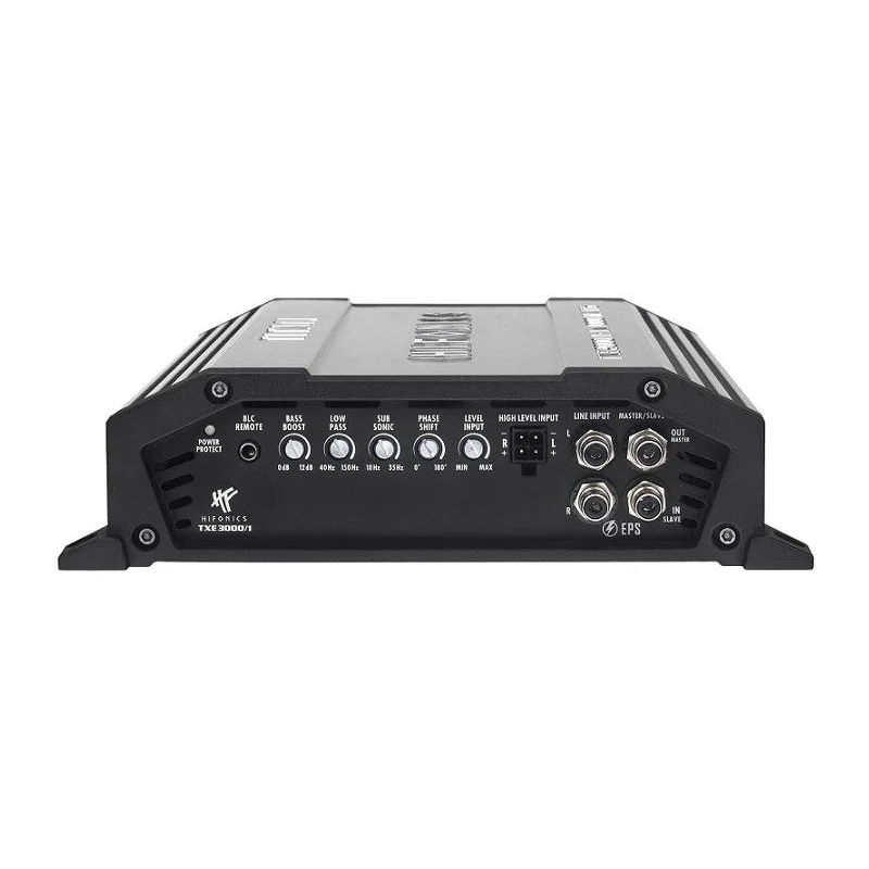 Hifonics TXE3000/1, amplificador clase D, mono canal, compacto