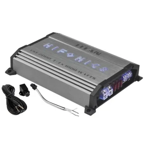 Hifonics TXE2000/1, amplificador clase D, mono canal, compacto