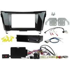 Marco con kit de instalación para Nissan Qashqai, X Trail (2015 2018) y Rogue (2014 2017)