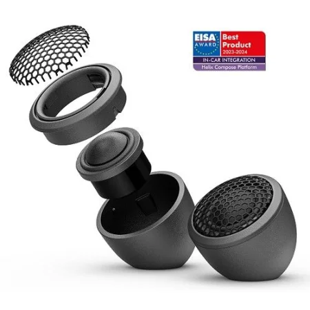 Helix Ci7 T20FM SC, tweeters de 2cm, impedancia 4 ohm.