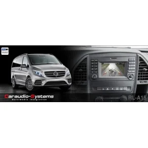 Interface para cámara trasera en navegador OEM, Mercedes Vito 2014 presente