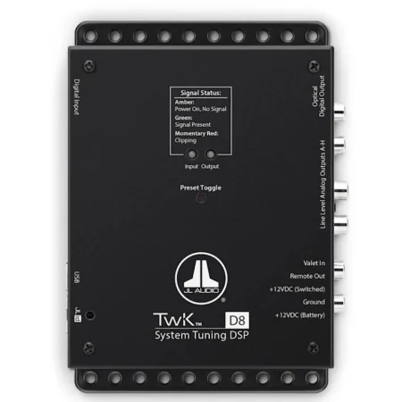 JL Audio TWK88, ecualizador marino con DSP