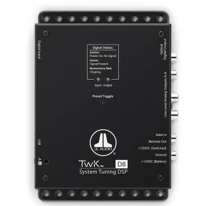 JL Audio TWK88, ecualizador marino con DSP