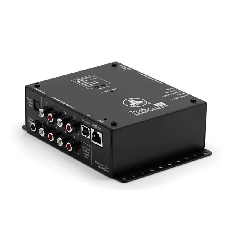 JL Audio TWK88 Ecualizador marino con DSP, 80 bandas totales de ecualización