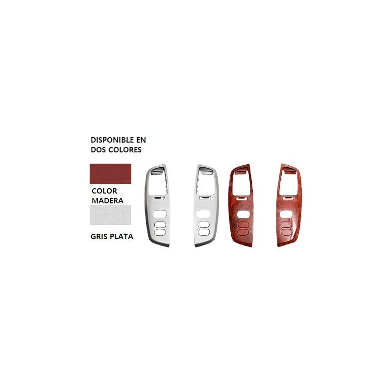 Opciones de color de marco para radio navegador Lexus LX470, año 2002 2007, con pantalla dual