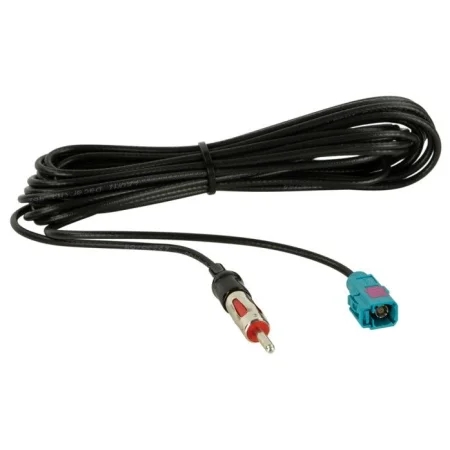 Cable prolongador de antena de Fakra Hembra a DIN Macho de 5 metros. Compatible con BMW y Mercedes.