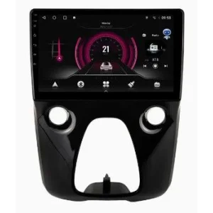 Radio navegador específico para Citroen C1, Peugeot 108, Toyota Aygo (2014 2021), Android 15