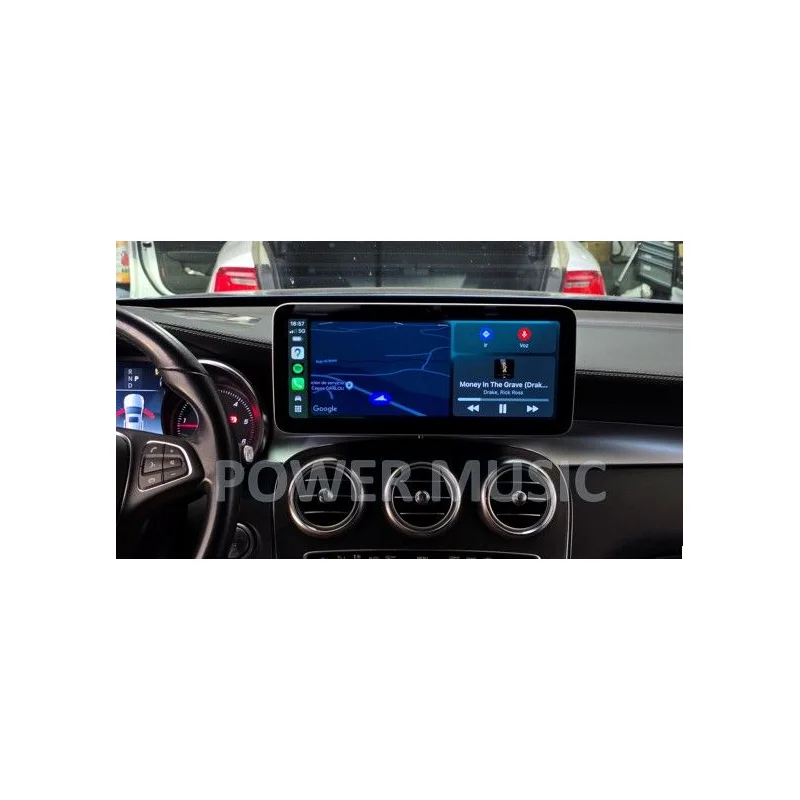 Navegador instalado en Mercedes Benz GLC 2019