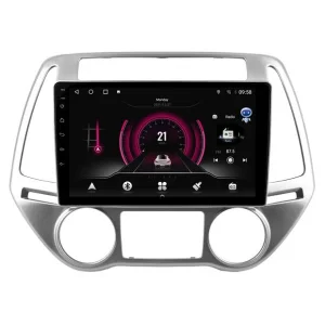 Radio navegador Hyundai i20 (2013 2014). Carplay Wireless. (Aire acondicionado automático)