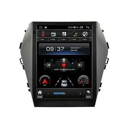 Radio navegador Hyundai Santa Fe, año 2012 2018, Carplay inalámbrico, Android 14