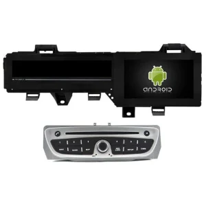 Radio navegador específico para Renault Scenic, Grand Scenic III de años 2009 2016, incluye panel de control
