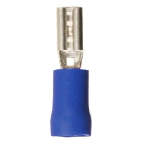 Terminal faston azul hembra de 2,8 para cable de 1,5 2,5mm²