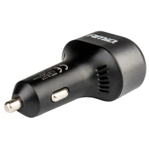 Cargador de coche rápido 2xUSB C, 1xUSB 12/24V, 85W