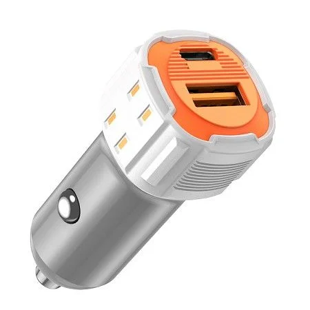 Cargador de coche USB 12/24V, 38W