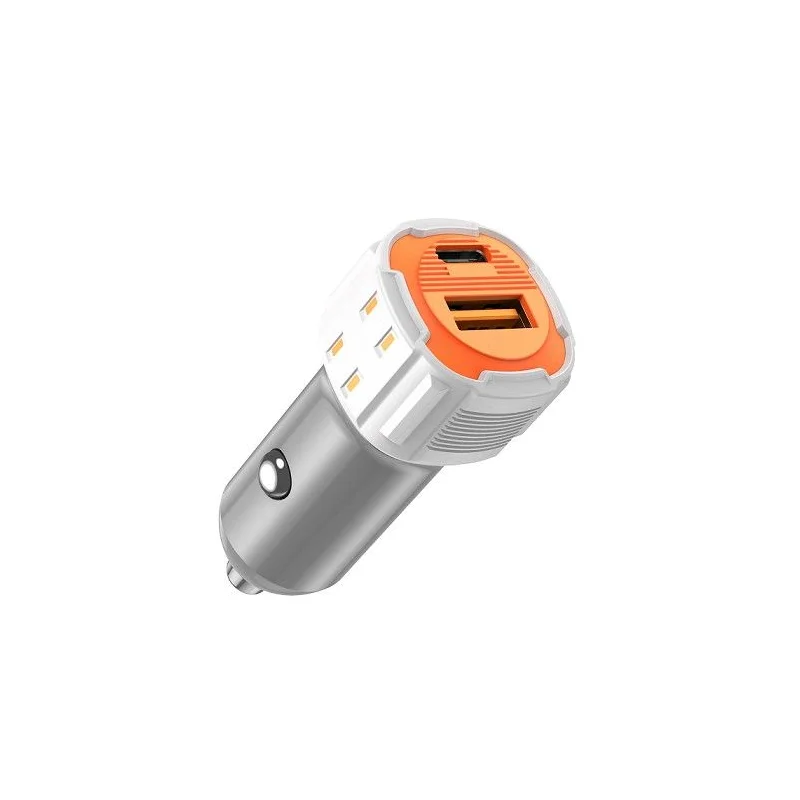 Cargador de coche USB 12/24V, 38W
