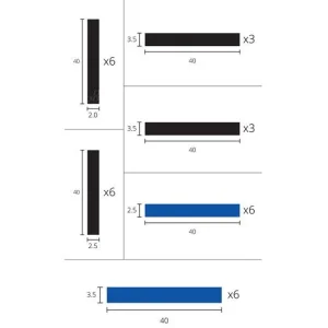 Especificaciones de tubos termorretráctiles
