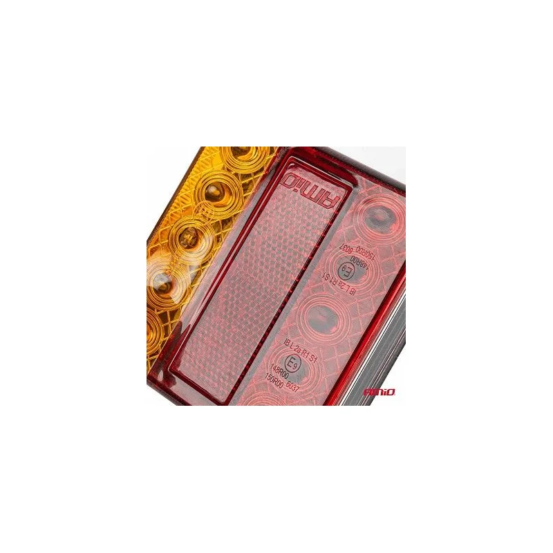 Piloto trasero LED homologado, 4 funciones