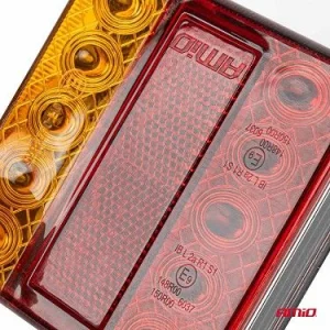 Piloto trasero LED homologado, 4 funciones