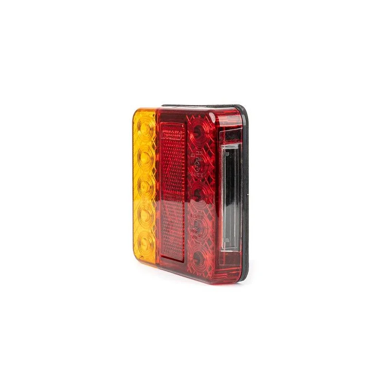 Piloto trasero LED para remolque,4 funciones, 12/24V