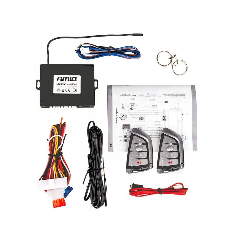 Kit completo e instrucciones de cierre centralizado