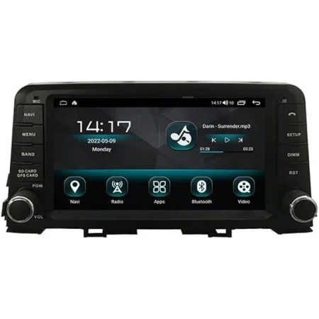 Radio Navegador Kia Picanto, año 2017, Android 14, Octa Core