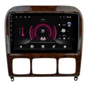 Radio Navegador Mercedes Benz clase S, año 1999 2007, Android 15