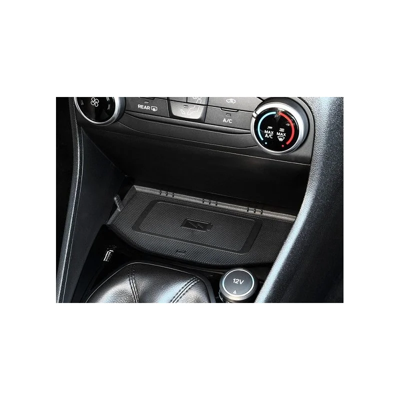 Cargador Inalámbrico IBAY para portaobjetos Ford Fiesta años 2017 2023.