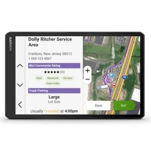 Garmin DEZL LGV720, navegador para camiones con pantalla de 7", función de parking según largo de camión