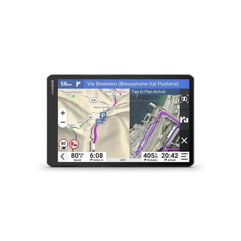 Garmin DEZL LGV720, navegador con pantalla de 7" con función de planificación de llegada