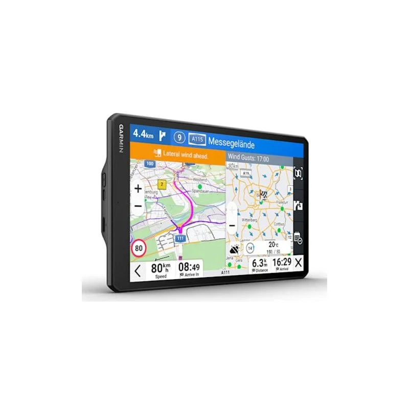Garmin DEZL LGV720, navegador para camiones con pantalla de 7", función de fuerza de vientos