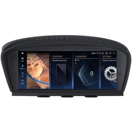 Navegador BMW Serie 3 E90 y Serie 5 E60, año 2005 2009, Android 11